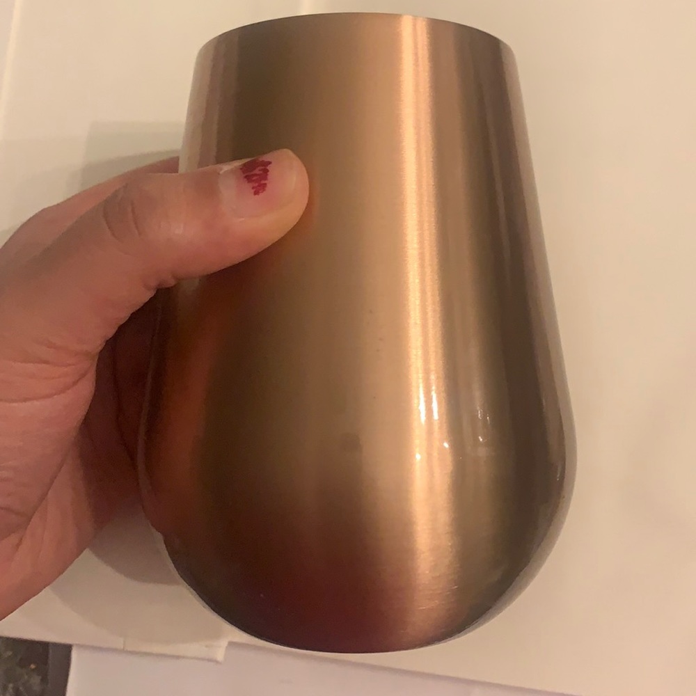Wine Cooler Cup + Christmas Decor